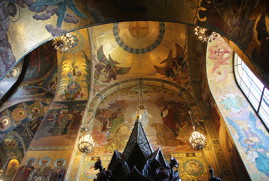 Guilded Ceiling, Church of Saviour on Spilled Blood, St Petersburg, Russia, 2016.jpg