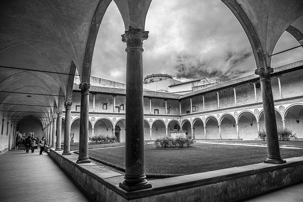Santa Croce Courtyard, Florence, Italy, 2019.jpg