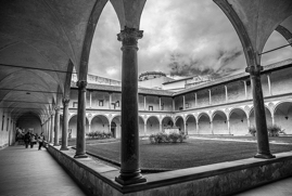 Santa Croce Courtyard, Florence, Italy, 2019.jpg